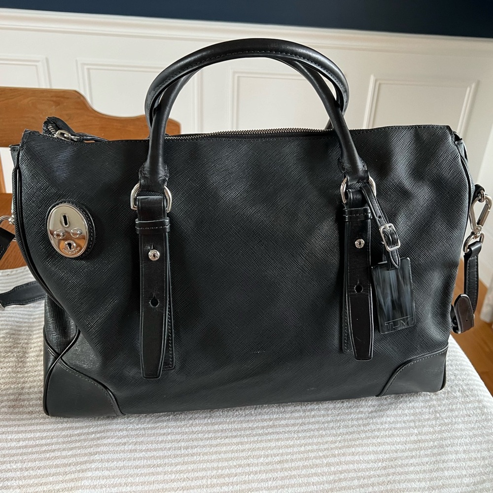 Tumi Coated Canvas Bag